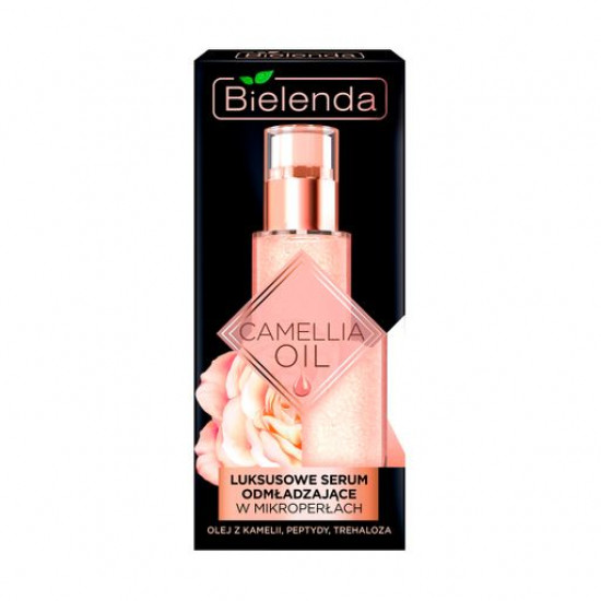 Сироватка для обличчя, шиї, декольте Bielenda CAMELLIA OIL омолоджуюча, 30мл Сироватка для обличчя, шиї, декольте Bielenda CAMELLIA OIL омолоджуюча, 30мл