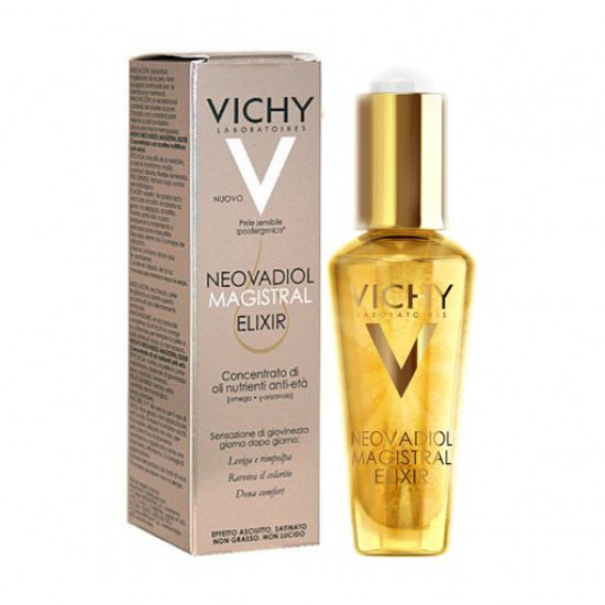Serum with a concentrate of the restoring oils for the person Vichy Neovadiol Magistral Elixir, 30 ml Serum with a concentrate of the restoring oils for the person Vichy Neovadiol Magistral Elixir, 30 ml