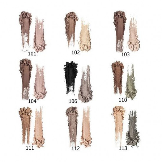 Тіні для повік Relouis Pro Eyeshadow Duo 110, 3 г Тіні для повік Relouis Pro Eyeshadow Duo 110, 3 г