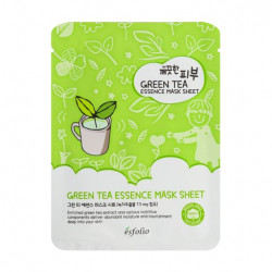 Fabric Esfolio Green Tea Essence Mask Sheet face pack with green tea, 25 ml
