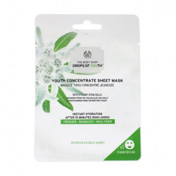 Fabric The Body Shop Drops Of Youth Concentrate Sheet Mask face pack, 21 ml