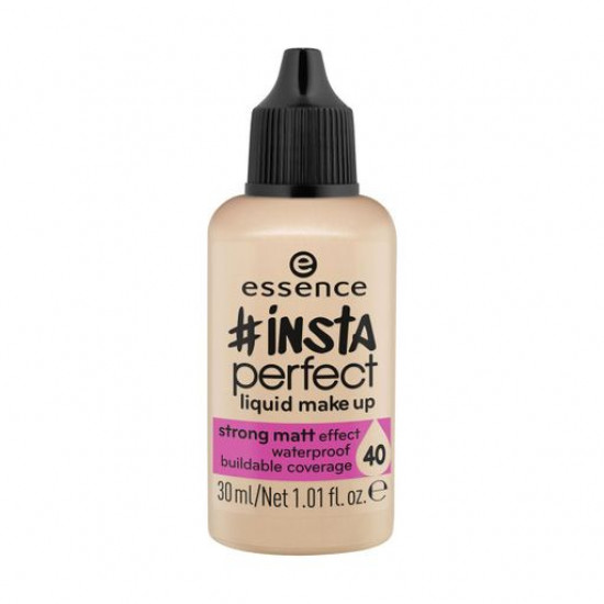 Liquid foundation for the person Essence Insta Perfect Liquid Make Up 40 Pretty Beige, 30 ml Liquid foundation for the person Essence Insta Perfect Liquid Make Up 40 Pretty Beige, 30 ml
