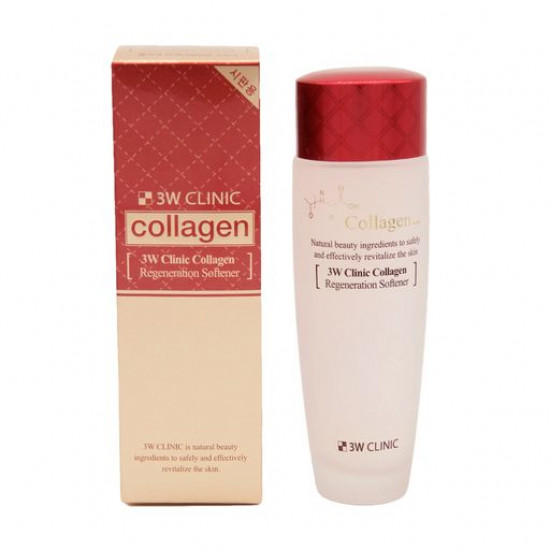 Тонер для лица 3W Clinic Collagen Extra Moisture Softener с коллагеном, 150 мл
Тонер для лица 3W Clinic Collagen Extra Moisture Softener с коллагеном, 150 мл