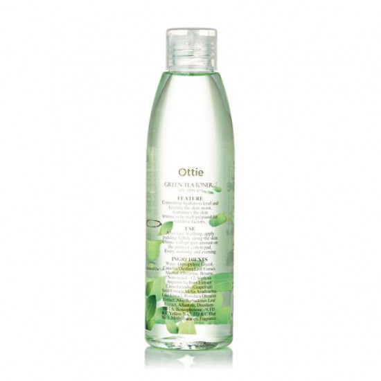 Тонер для лица Ottie Green Tea Toner для всех типов кожи, 200 мл
Тонер для лица Ottie Green Tea Toner для всех типов кожи, 200 мл