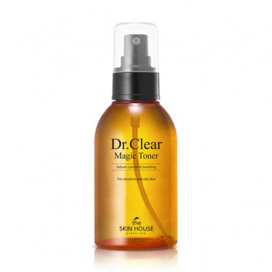 Тонер для лица The Skin House Dr.Clear Magic Toner для проблемной кожи, 130 мл
Тонер для лица The Skin House Dr.Clear Magic Toner для проблемной кожи, 130 мл