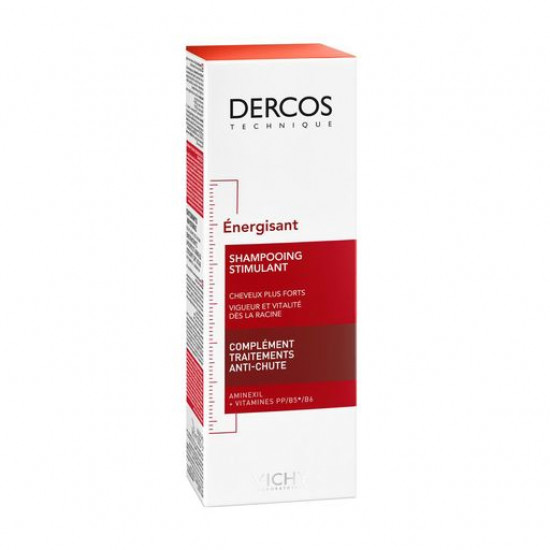 Тонизирующий шампунь для волос Vichy Dercos Energising Shampoo с аминексилом, 200 мл
Тонизирующий шампунь для волос Vichy Dercos Energising Shampoo с аминексилом, 200 мл