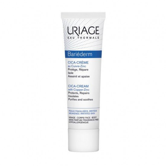 Recovery Uriage Eau Thermale Bariederm CEC cream, with copper and zinc, 40 ml Recovery Uriage Eau Thermale Bariederm CEC cream, with copper and zinc, 40 ml