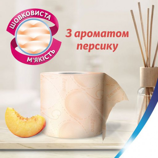Туалетная бумага Zewa Deluxe Cashmere Peach с ароматом персика, 3-слойная, 12 шт
Туалетная бумага Zewa Deluxe Cashmere Peach с ароматом персика, 3-слойная, 12 шт