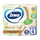 Туалетная бумага Zewa Natural Soft белая, 4-слойная, 130 отрывов, 4 рулона
Туалетная бумага Zewa Natural Soft белая, 4-слойная, 130 отрывов, 4 рулона