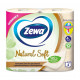 Туалетная бумага Zewa Natural Soft белая, 4-слойная, 130 отрывов, 4 рулона
Туалетная бумага Zewa Natural Soft белая, 4-слойная, 130 отрывов, 4 рулона