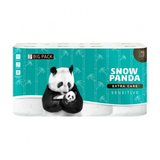 Toilet paper Snow Panda Extra Care Sensitive of 3-layer, 16 pieces Toilet paper Snow Panda Extra Care Sensitive of 3-layer, 16 pieces