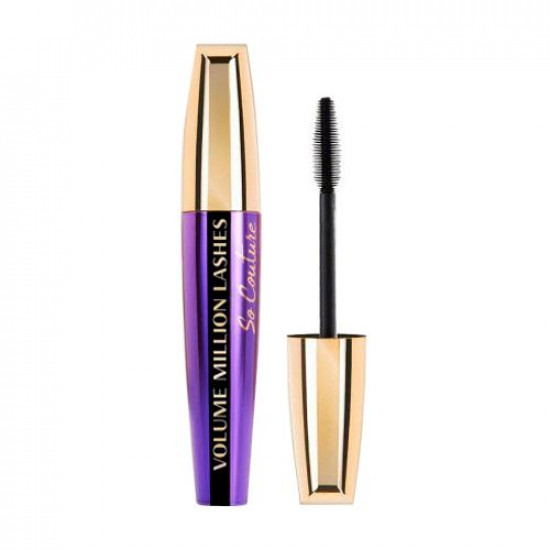 Туш для вій L'Oreal Paris Volume Millions Lashes So Couture So Blackа Об'єм і поділ, екстра чорна, 9.5 мл Туш для вій L'Oreal Paris Volume Millions Lashes So Couture So Blackа Об'єм і поділ, екстра чорна, 9.5 мл