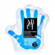 The ultra moistening ABOUT body mask mitten, 1 couple The ultra moistening ABOUT body mask mitten, 1 couple