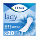 Feminine urological pads TENA Lady Extra, 20 pieces Feminine urological pads TENA Lady Extra, 20 pieces