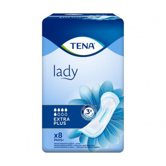 Урологічні прокладки жіночі TENA Lady Extra Plus, 8 шт Урологічні прокладки жіночі TENA Lady Extra Plus, 8 шт