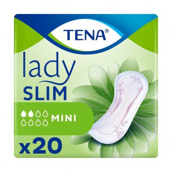 Урологічні прокладки жіночі TENA Lady Slim Mini, 20 шт Урологічні прокладки жіночі TENA Lady Slim Mini, 20 шт