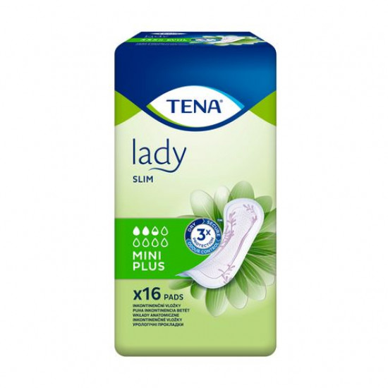 Урологічні прокладки жіночі TENA Lady Slim Mini Plus, 16 шт Урологічні прокладки жіночі TENA Lady Slim Mini Plus, 16 шт