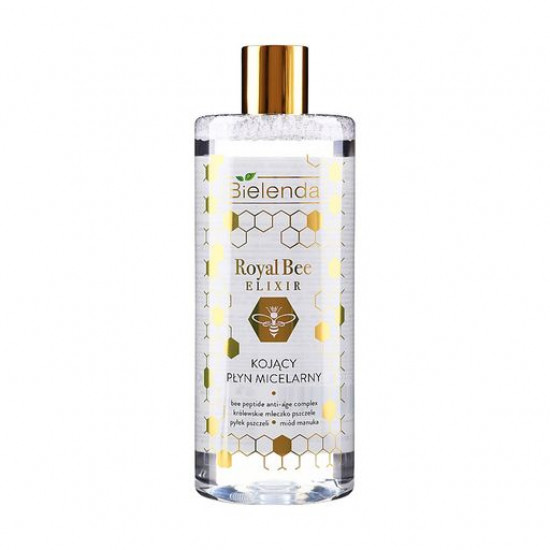 Заспокійлива міцелярна вода Bielenda Royal Bee Elixir, 500 мл Заспокійлива міцелярна вода Bielenda Royal Bee Elixir, 500 мл