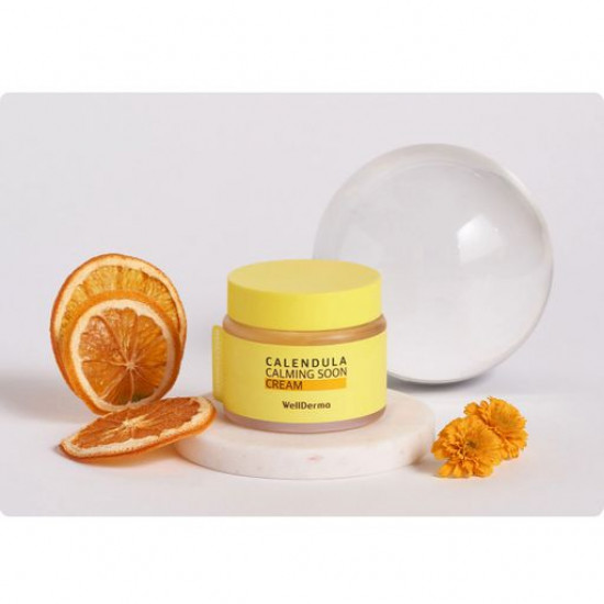 Успокаивающий крем для лица WellDerma Calendula Calming Soon Cream с календулой, 80 г
Успокаивающий крем для лица WellDerma Calendula Calming Soon Cream с календулой, 80 г