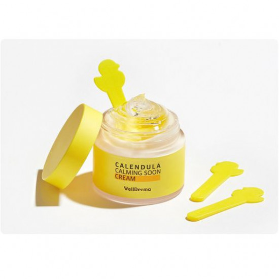 Успокаивающий крем для лица WellDerma Calendula Calming Soon Cream с календулой, 80 г
Успокаивающий крем для лица WellDerma Calendula Calming Soon Cream с календулой, 80 г
