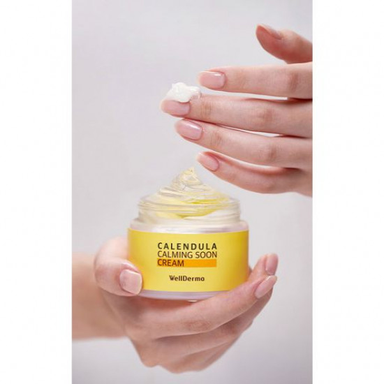 Успокаивающий крем для лица WellDerma Calendula Calming Soon Cream с календулой, 80 г
Успокаивающий крем для лица WellDerma Calendula Calming Soon Cream с календулой, 80 г