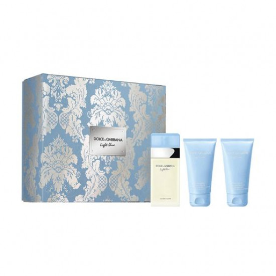 Markdown! The perfumed Dolce & Gabbana Light Blue set women's (toilet water, 50 ml + shower gel, 50 ml + body lotion, 50 ml) (without protective film) Markdown! The perfumed Dolce & Gabbana Light Blue set women's (toilet water, 50 ml + shower gel, 50 ml + body lotion, 50 ml) (without protective film)