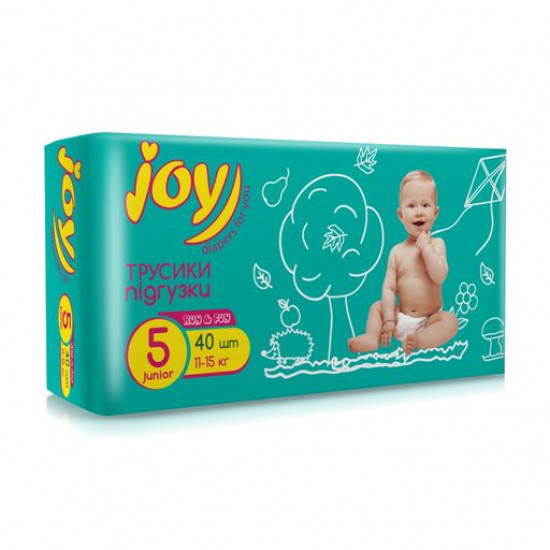 Uts_nka! Trusiki-p_dguzki Joy Run & Fun rozm_r 5 (11-15 kg), 40 pieces Uts_nka! Trusiki-p_dguzki Joy Run & Fun rozm_r 5 (11-15 kg), 40 pieces