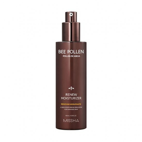 Зволожуюча емульсія для обличчя Missha Bee Pollen Renew Moisturizer, 130 мл Зволожуюча емульсія для обличчя Missha Bee Pollen Renew Moisturizer, 130 мл