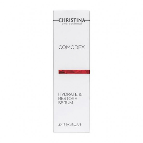 Зволожуюча та відновлююча сироватка для обличчя Christina Comodex Hydrate & Restore Serum, 30 мл Зволожуюча та відновлююча сироватка для обличчя Christina Comodex Hydrate & Restore Serum, 30 мл