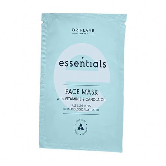 Moisturizing mask for the person of Oriflame Essentials, 15 ml Moisturizing mask for the person of Oriflame Essentials, 15 ml