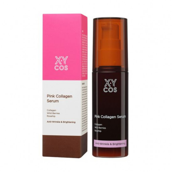 The moisturizing serum for the person XYCos Pink Collagen Serum with collagen, 50 ml The moisturizing serum for the person XYCos Pink Collagen Serum with collagen, 50 ml