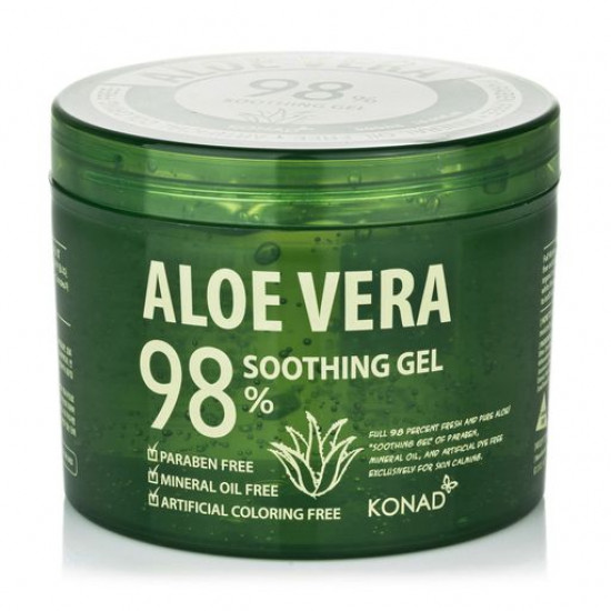 The moisturizing gel scarlet belief of Konad Aloe Vera of 98% of Smoothing Gel, 500 ml The moisturizing gel scarlet belief of Konad Aloe Vera of 98% of Smoothing Gel, 500 ml