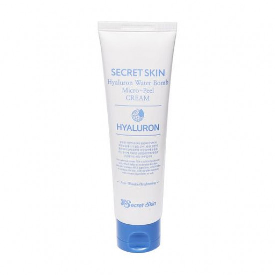 Увлажняющий гиалуроновый крем для лица с эффектом микропилинга Secret Skin Hyaluron Water Bomb Micro-Peel Cream, 70 г
Увлажняющий гиалуроновый крем для лица с эффектом микропилинга Secret Skin Hyaluron Water Bomb Micro-Peel Cream, 70 г