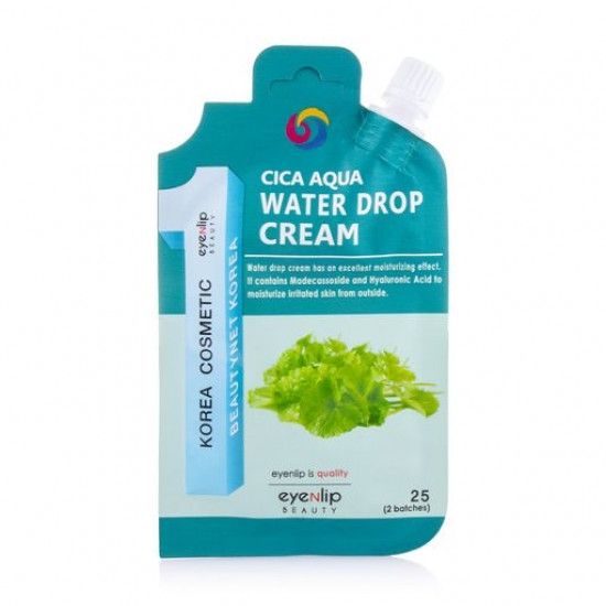 Увлажняющий крем для лица Eyenlip Cica Aqua Water Drop Cream с центеллой азиатской, 25 г
Увлажняющий крем для лица Eyenlip Cica Aqua Water Drop Cream с центеллой азиатской, 25 г