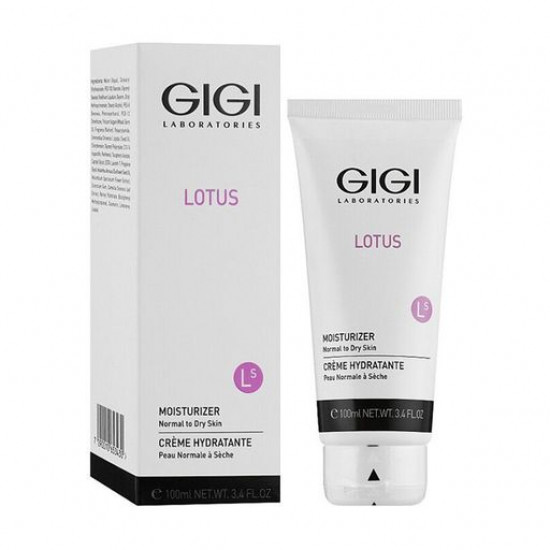 The moisturizing cream for the person Gigi Lotus Moisturizer for normal and dry skin, 100 ml The moisturizing cream for the person Gigi Lotus Moisturizer for normal and dry skin, 100 ml