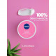 The moisturizing cream for the person Nivea Care with an aloe belief, for sensitive skin, 100 ml The moisturizing cream for the person Nivea Care with an aloe belief, for sensitive skin, 100 ml