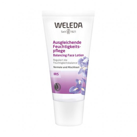 The moisturizing cream for the person Weleda Balancing Face Lotion Iris Iris, 30 ml The moisturizing cream for the person Weleda Balancing Face Lotion Iris Iris, 30 ml