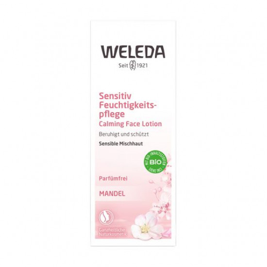 The moisturizing cream for the person Weleda Calming Face Lotion Mandel Almond, 30 ml The moisturizing cream for the person Weleda Calming Face Lotion Mandel Almond, 30 ml