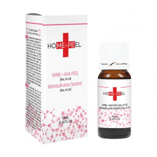 Винный + AHA пилинг Home-Peel, 10 мл
Винный + AHA пилинг Home-Peel, 10 мл