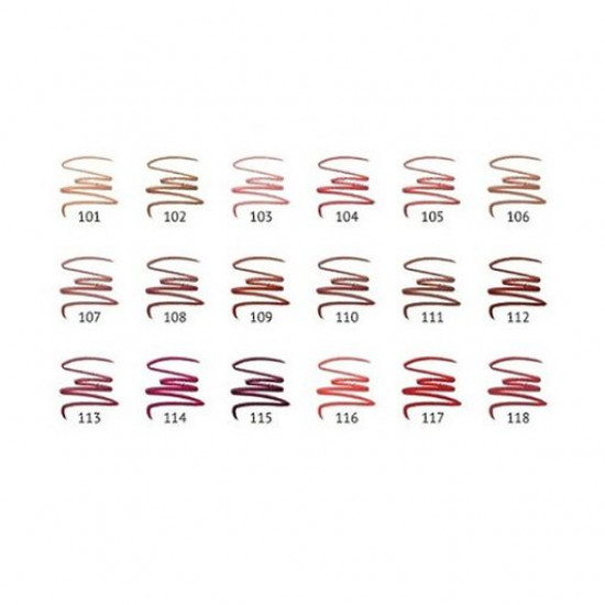 Водостійкий олівець для губ Topface Waterproof Lipliner 104, 1.14 г Водостійкий олівець для губ Topface Waterproof Lipliner 104, 1.14 г