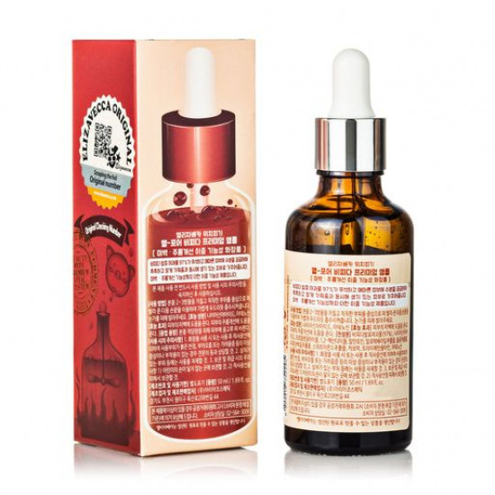 Відновлююча ампульна сироватка для обличчя Elizavecca Witch Piggy Hell-Pore Bifida Premium Ample з біфідобактеріями, 50 мл Відновлююча ампульна сироватка для обличчя Elizavecca Witch Piggy Hell-Pore Bifida Premium Ample з біфідобактеріями, 50 мл