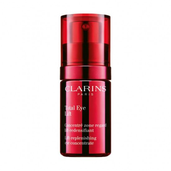 Wosstanawliwaueschtschi a concentrate for skin around eyes of Clarins Total Eye Lift-Replenishing Eye Concentrate, 15 ml Wosstanawliwaueschtschi a concentrate for skin around eyes of Clarins Total Eye Lift-Replenishing Eye Concentrate, 15 ml