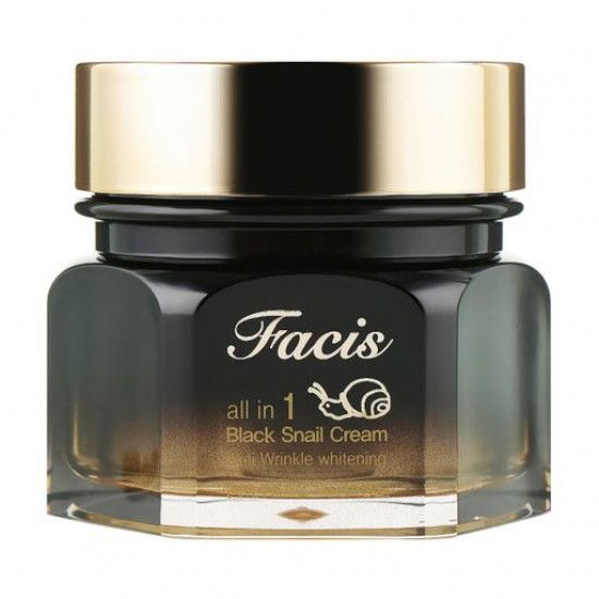 Wosstanawliwaueschtschi cream-essence for the person Facis All-In-One Black Snail Cream with mutsiny a black snail, 100 ml Wosstanawliwaueschtschi cream-essence for the person Facis All-In-One Black Snail Cream with mutsiny a black snail, 100 ml