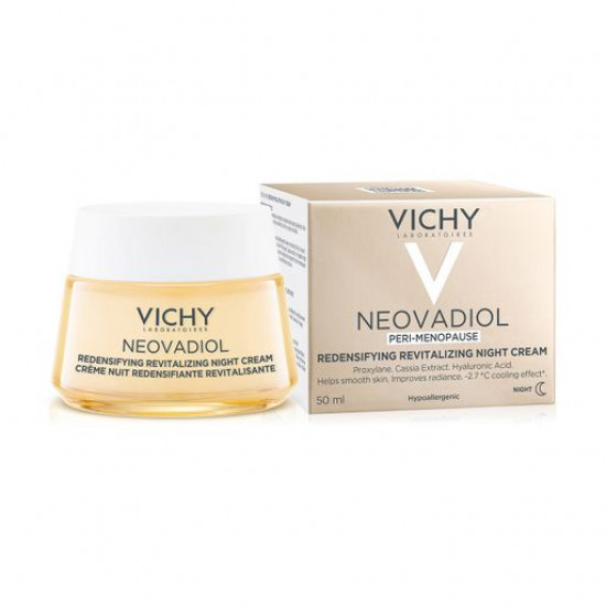 Відновлюючий нічний крем для обличчя Vichy Neovadiol Peri-Menopause Redensifying Revitalizing Night Cream, 50 мл Відновлюючий нічний крем для обличчя Vichy Neovadiol Peri-Menopause Redensifying Revitalizing Night Cream, 50 мл