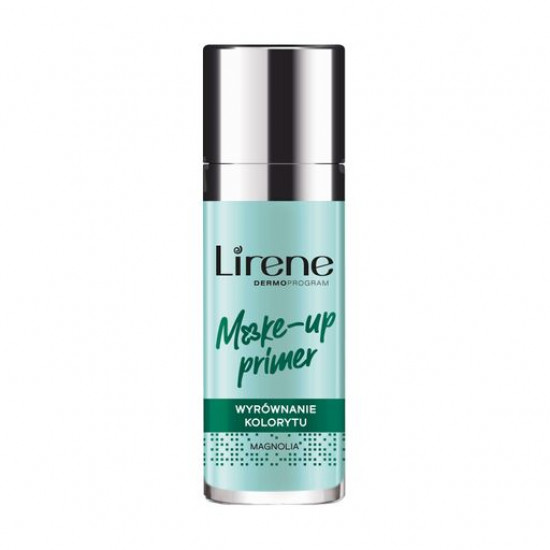 Вирівнююча база під макіяж Lirene Make-Up Primer Magnolia, 30 мл Вирівнююча база під макіяж Lirene Make-Up Primer Magnolia, 30 мл