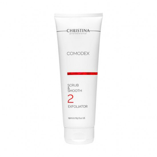 Выравнивающий скраб-эксфолиатор для лица Christina Comodex Scrub & Smooth Exfoliator шаг 2, 250 мл
Выравнивающий скраб-эксфолиатор для лица Christina Comodex Scrub & Smooth Exfoliator шаг 2, 250 мл