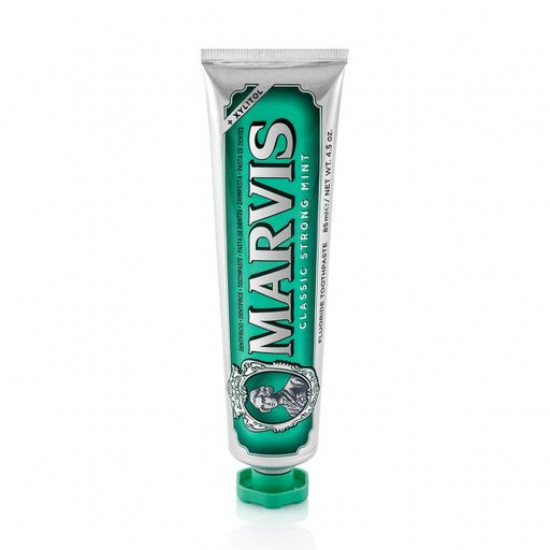 Зубная паста Marvis Classic Strong Mint Классическая мята, с ксилитолом, 85 мл
Зубная паста Marvis Classic Strong Mint Классическая мята, с ксилитолом, 85 мл