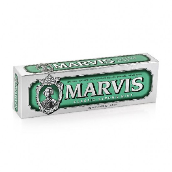 Зубная паста Marvis Classic Strong Mint Классическая мята, с ксилитолом, 85 мл
Зубная паста Marvis Classic Strong Mint Классическая мята, с ксилитолом, 85 мл