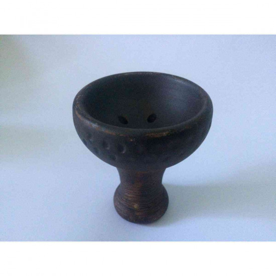 Bowl for LEX hookah dark clay with holes Bowl for LEX hookah dark clay with holes