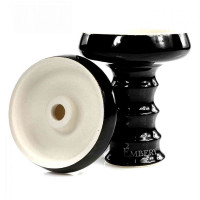 Bowl for a hookah of JS-Funnel Bowl (partially glazed) Black
